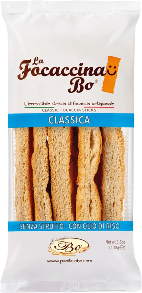 HRUSTLJAVA FOCACCIA BO KLASIČNA Grissinificio Bo 100 g