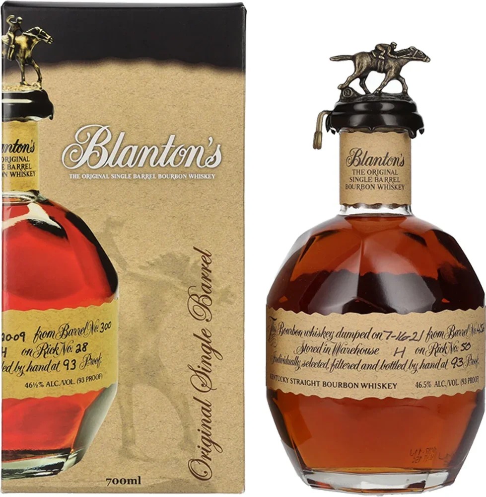 Američki viski The Original Single Barrel Burbon Blanton's + GB 0,7 l