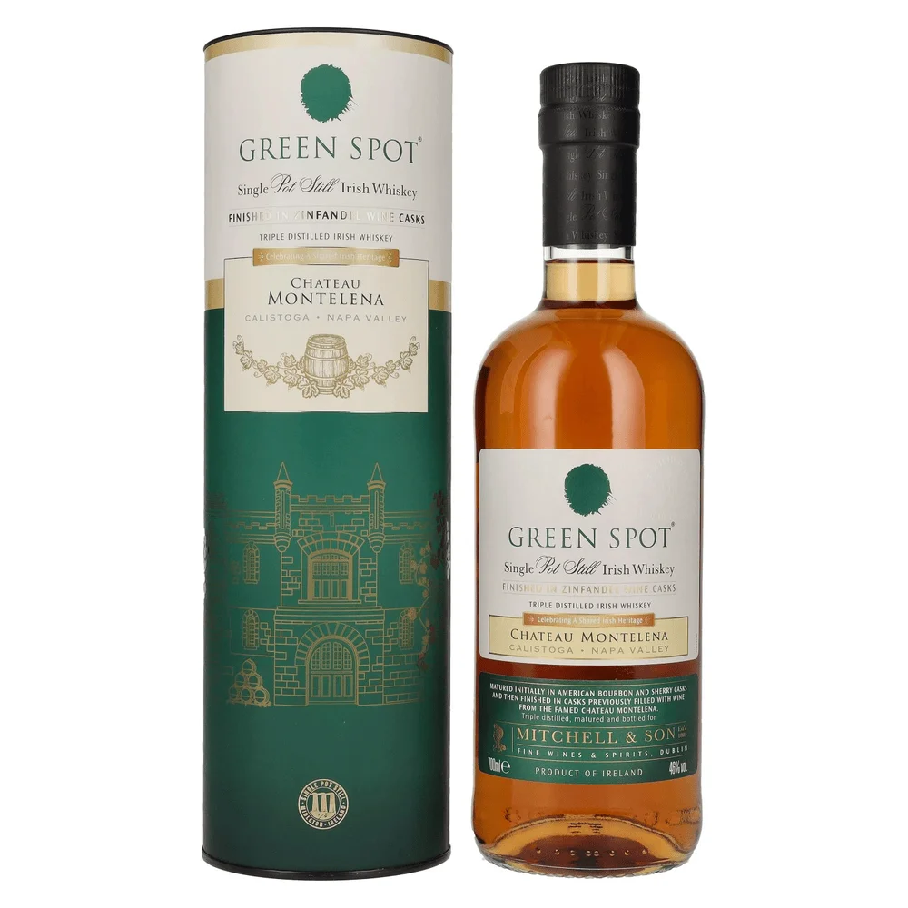 Irski viski Green Spot CHATEAU MONTELENA Single Pot Still + GB 0,7 l