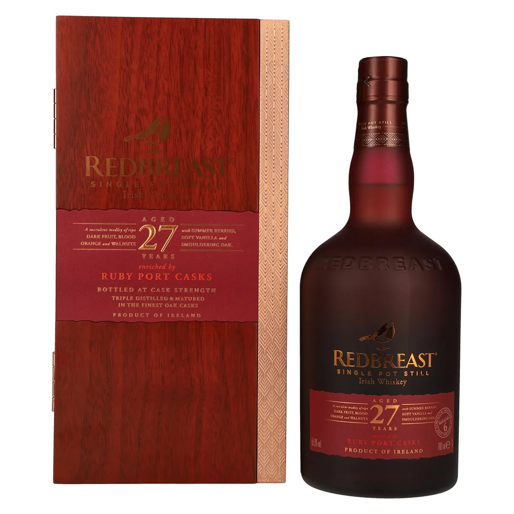 Irski viski Redbreast 27Y Ruby Port Cask + GB 0,7 l
