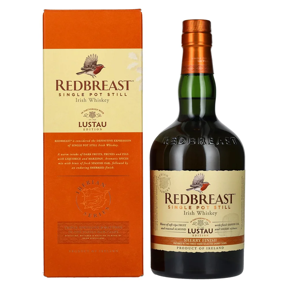 Irski viski Redbreast Single Pot Still LUSTAU EDITION Sherry Finish + GB 0,7 l