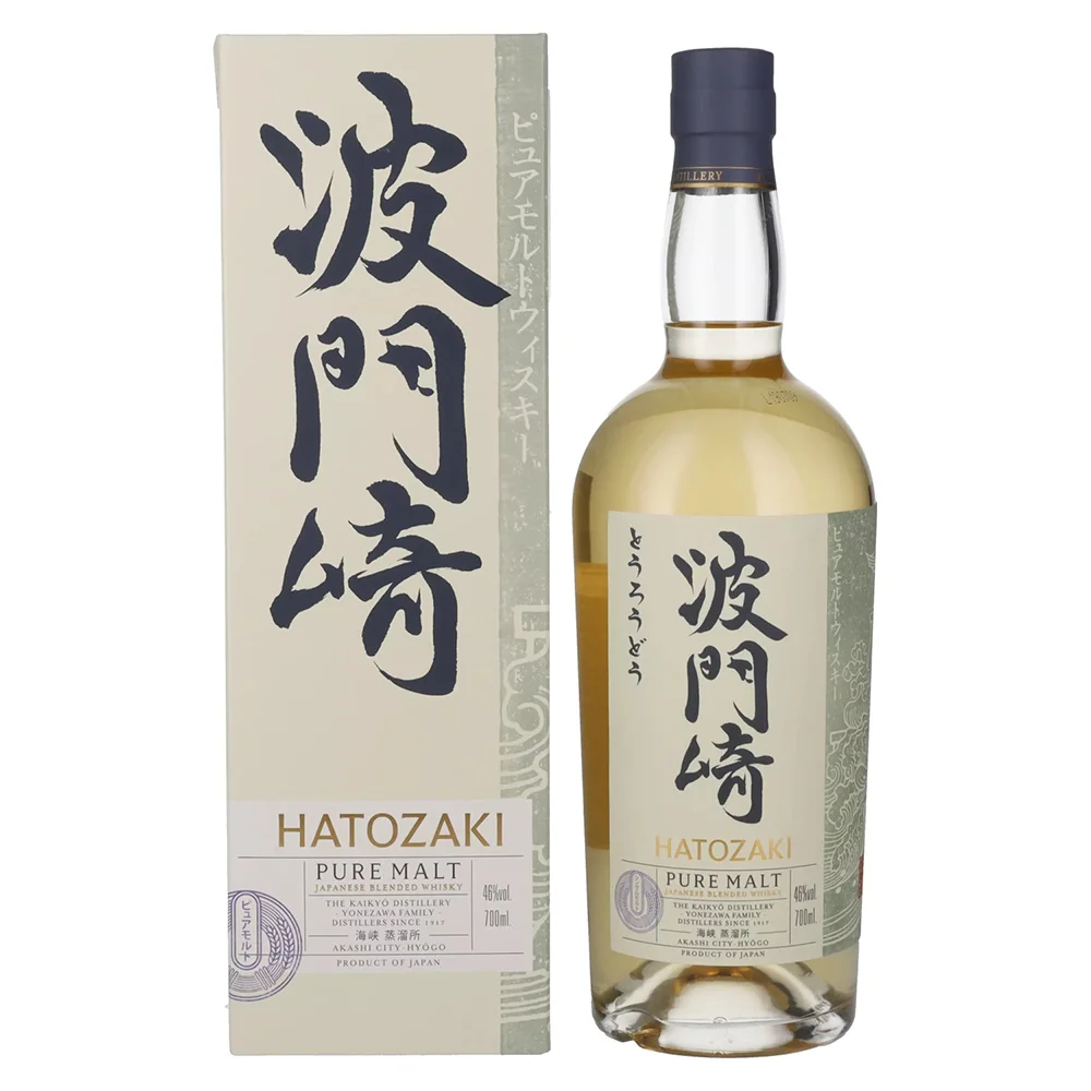 Japanski viski Hatozaki Pure Malt + GB 0,7 l