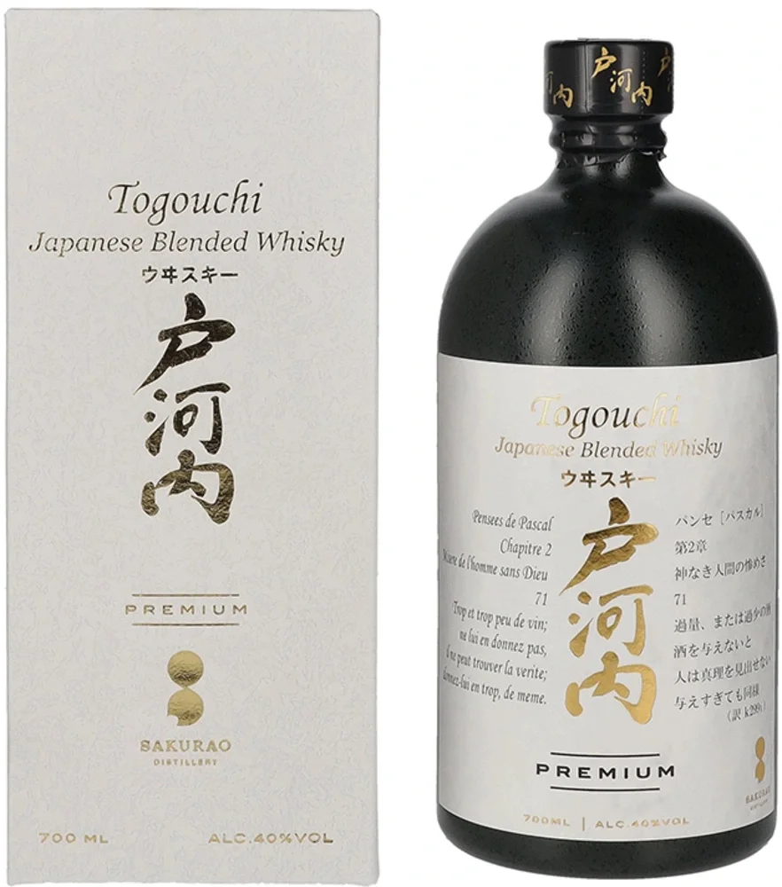 Japanski viski Premium Blended Togouchi + GB 0,7 l