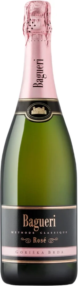 Pjenušavo vino Bagueri Rose Brut Klet Brda 0,75 l