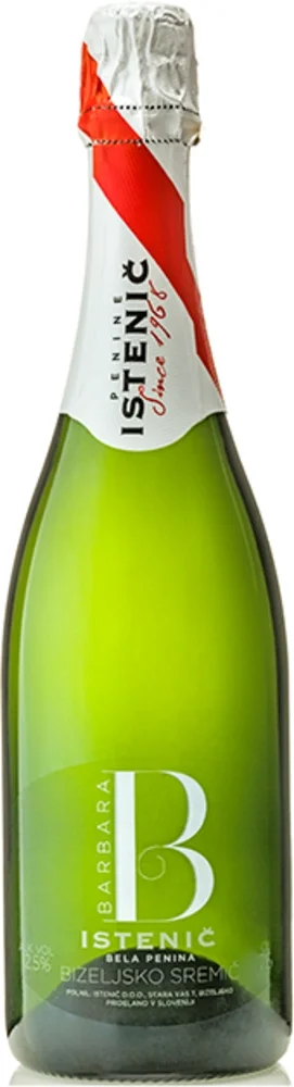 Pjenušavo vino Barbara Istenič 0,75 l