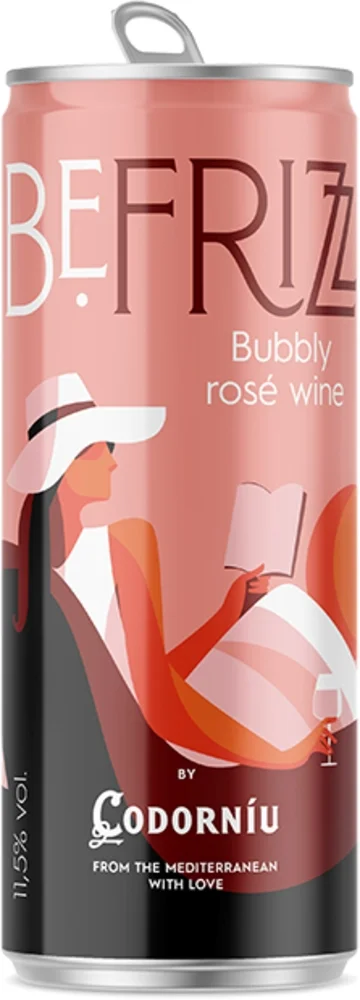 Pjenušavo vino Be Frizz Rose Codorniu 0,25 l