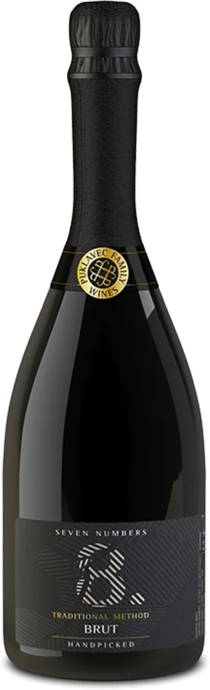 Pjenušavo vino Brut Traditional Method Seven Numbers Puklavec Family Wines 0,75 l