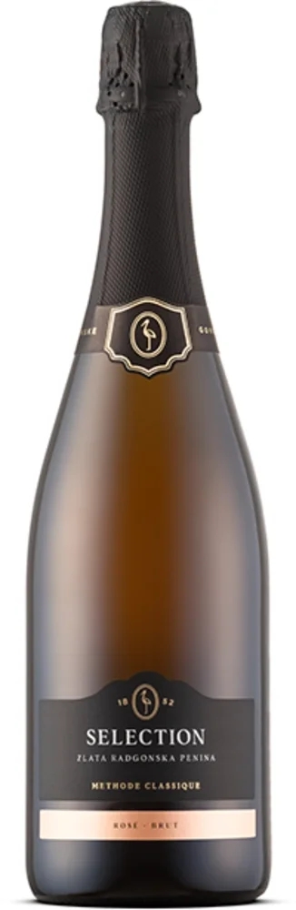 Pjenušavo vino Zlata Brut Rose Selection Radgonske gorice 0,75 l