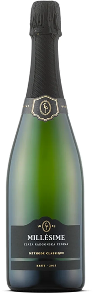 Pjenušavo vino Zlata Millesime Brut 2015 Radgonske gorice 0,75 l
