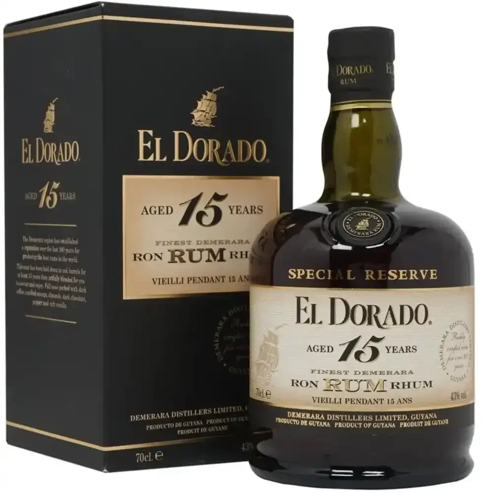Rum El Dorado 15 godina + GB 0,7 l