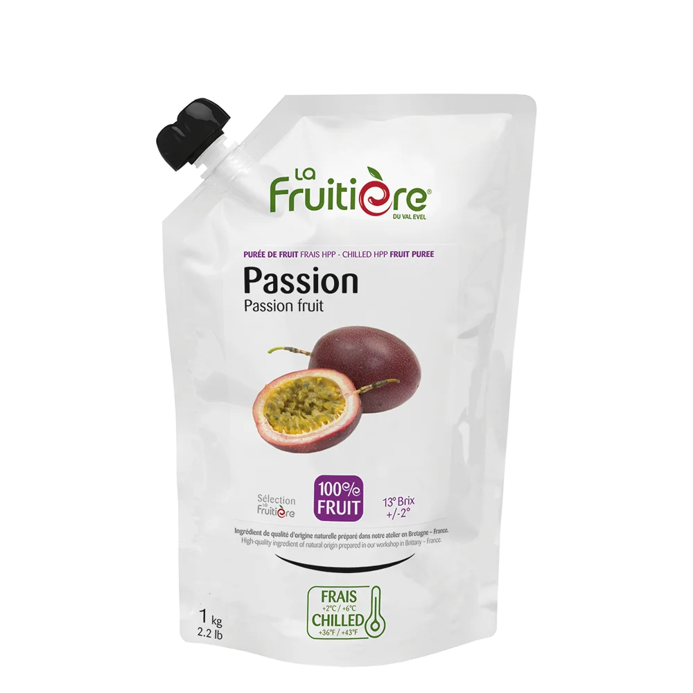 Svježi voćni pire Marakuja 100% La Fruitiere 1 kg