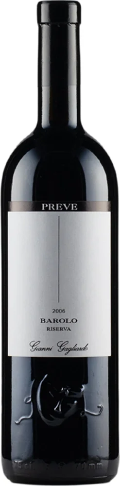 Vino Barolo riserva Vigna Preve Lazzarito 2006 Gianni Gagliardo 0,75 l