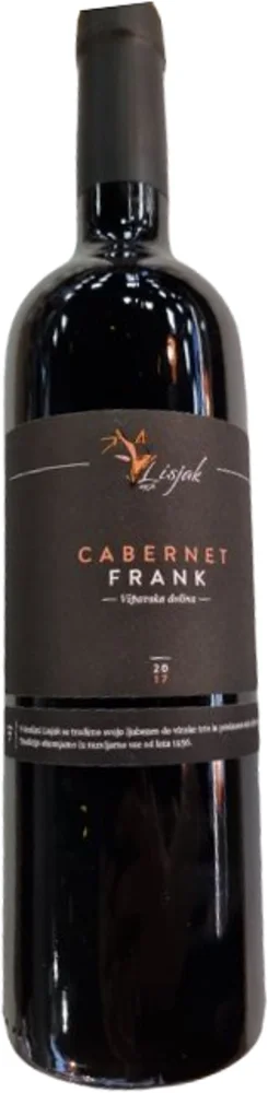 Vino Cabernet Franc 2017 Lisjak 1956 0,75 l