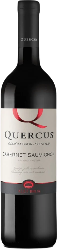 Vino Cabernet sauvignon Quercus Klet Brda 0,75 l