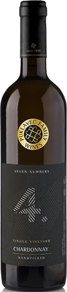 Vino Chardonnay Seven numbers Puklavec Family Wines 0,75 l