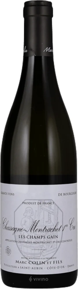 Vino Chassagne-Montrachet 1er Cru Les Champs Gain 2018 Marc Collin et es Fils 0,75 l