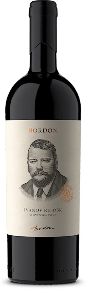 Vino Ivanov Refošk 2018 Bordon 0,75 l