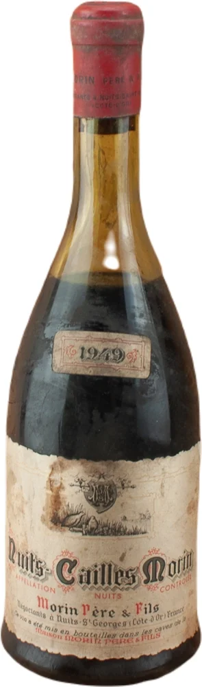 Vino Les Cailles Nuits St.Georges 1Er Cru 1949 Morin Pere & Fils Les Cailles 0,75 l