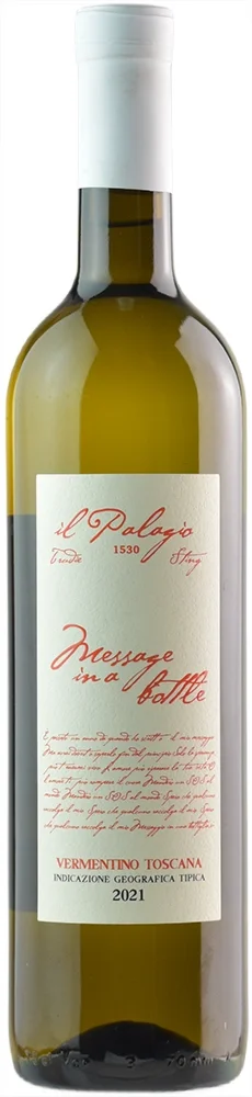 Vino MESSAGE IN A BOTTLE Vermentino BIO Trudie & Sting 0,75 l