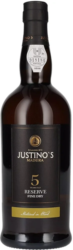 Vino Madeira 5 Years Old Reserve Fine Dry Justino's 0,75 l