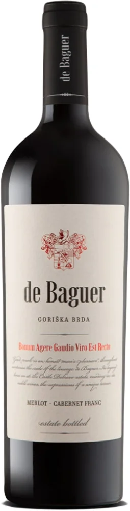 Vino Merlot - Cabernet Franc de Baguer 2018 Klet Brda 0,75 l