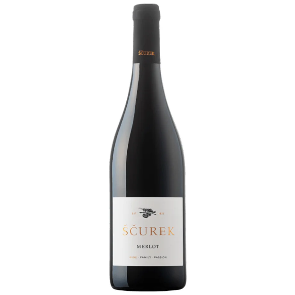 Vino Merlot Ščurek 0,75 l