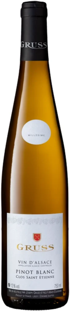 Vino Pinot Blanc Clos Saint Etienne Domaine Gruss 0,75 l