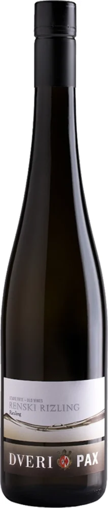 Vino Rajnski rizling stare trte 2015 Dveri-Pax 0,75 l