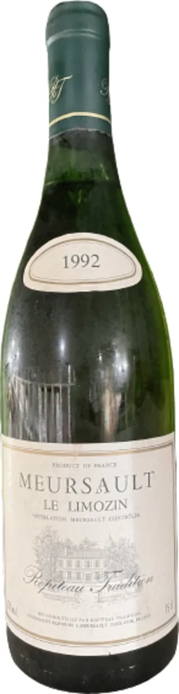 Vino Ropiteau Tradition 1992 Meursault le Limozin 0,75 l