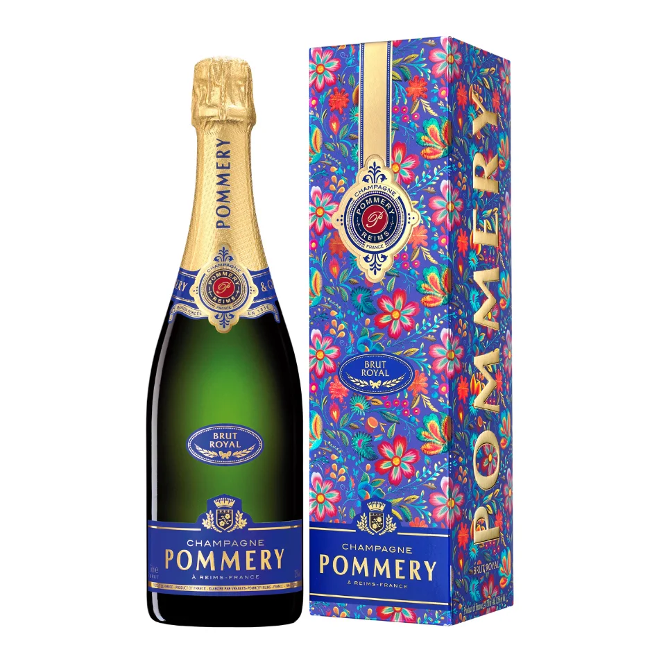 Champagne Royal Brut Pommery + GB 0,75 l
