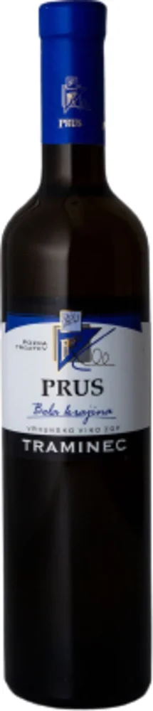 Vino Traminec - kasna berba 2021 Prus 0,5 l
