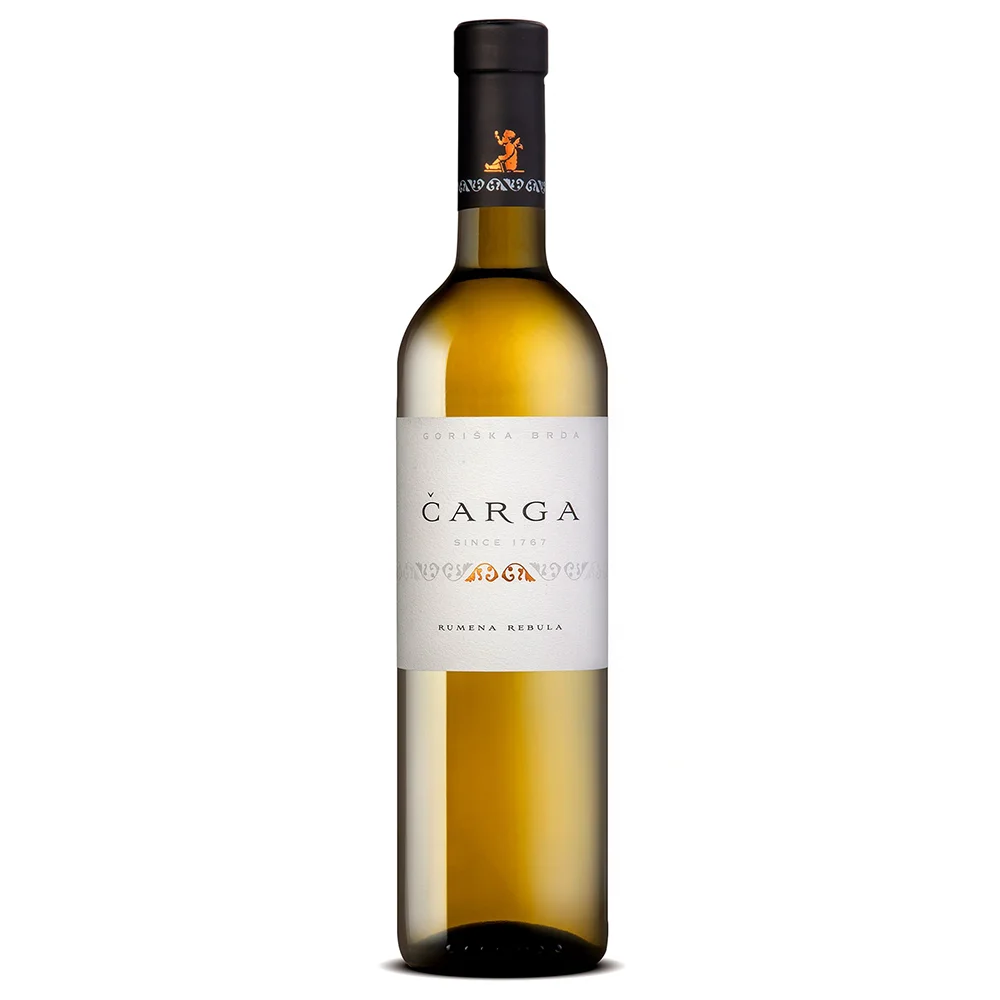Vino Žuta rebula Čarga 0,75 l