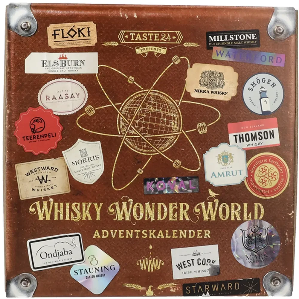 Viski Wonder World Adventni Koledar 2024 + GB 24 x 0,02 l