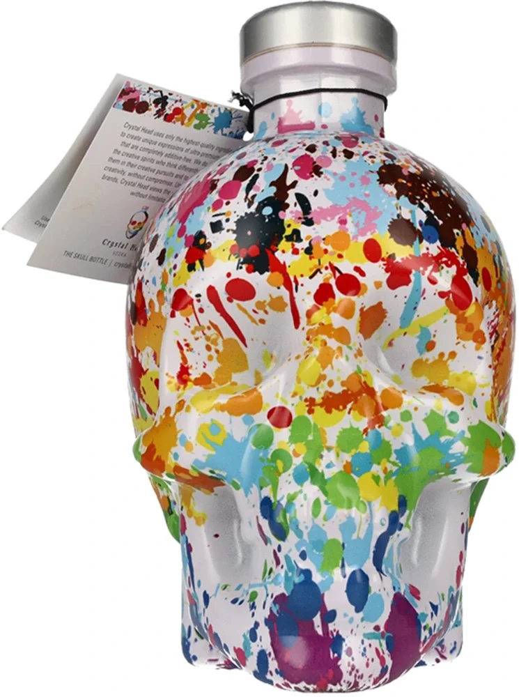 Votka Rainbow Limited Edition Crystal Head 0,7 l
