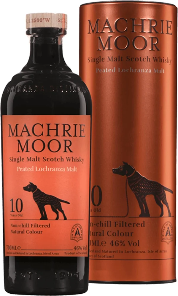 Škotski viski Arran MACHRIE MOOR 10 Lochranza Malt + GB 0,7 l