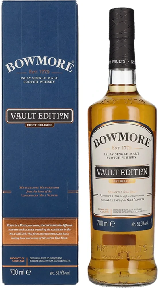 Škotski viski Bowmore Vault Edition Atlantic Sea Salt + GB 0,7 l