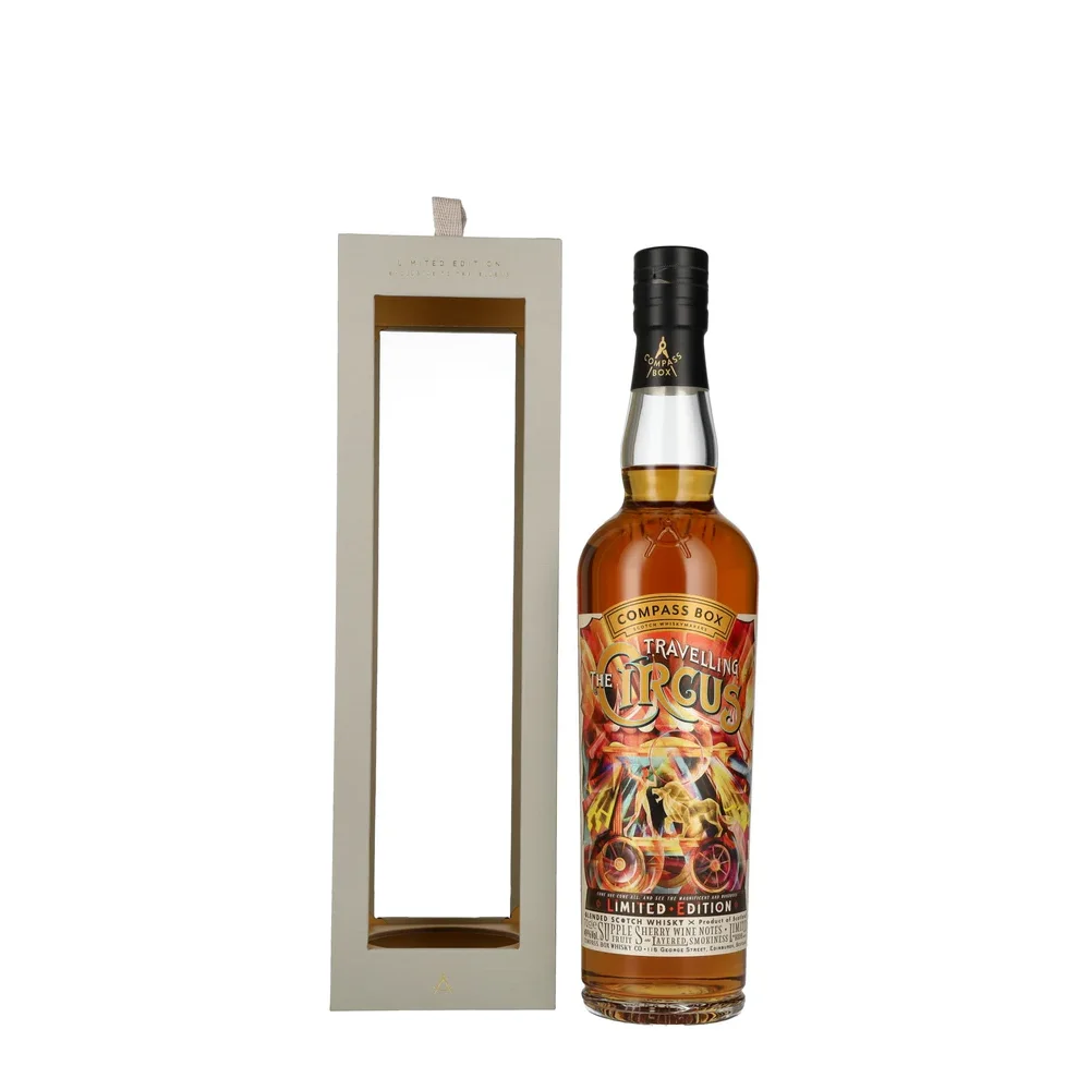 Škotski viski Compass Box TRAVELLING CIRCUS Blended Malt Limited Edition + GB 0,7 l