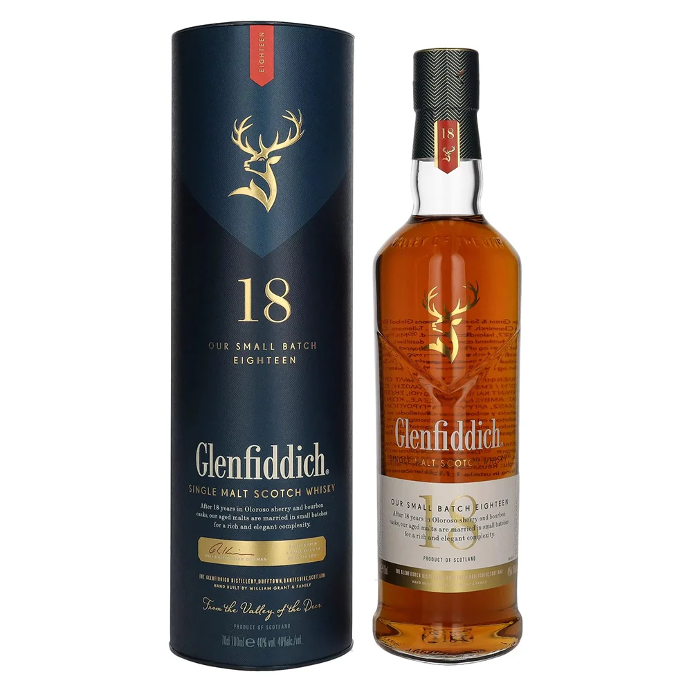 Škotski viski Glenfiddich 18 yo + GB 0,7 l