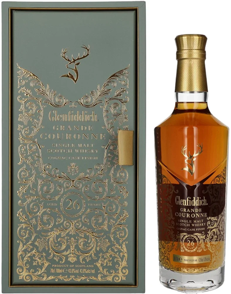 Škotski viski Glenfiddich 26 YO GRANDE COURONNE + GB 0,7 l