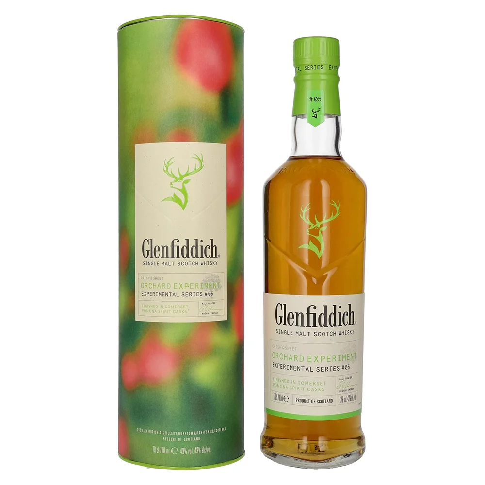 Škotski viski Glenfiddich ORCHARD EXPERIMENT Single Malt + GB 0,7 l