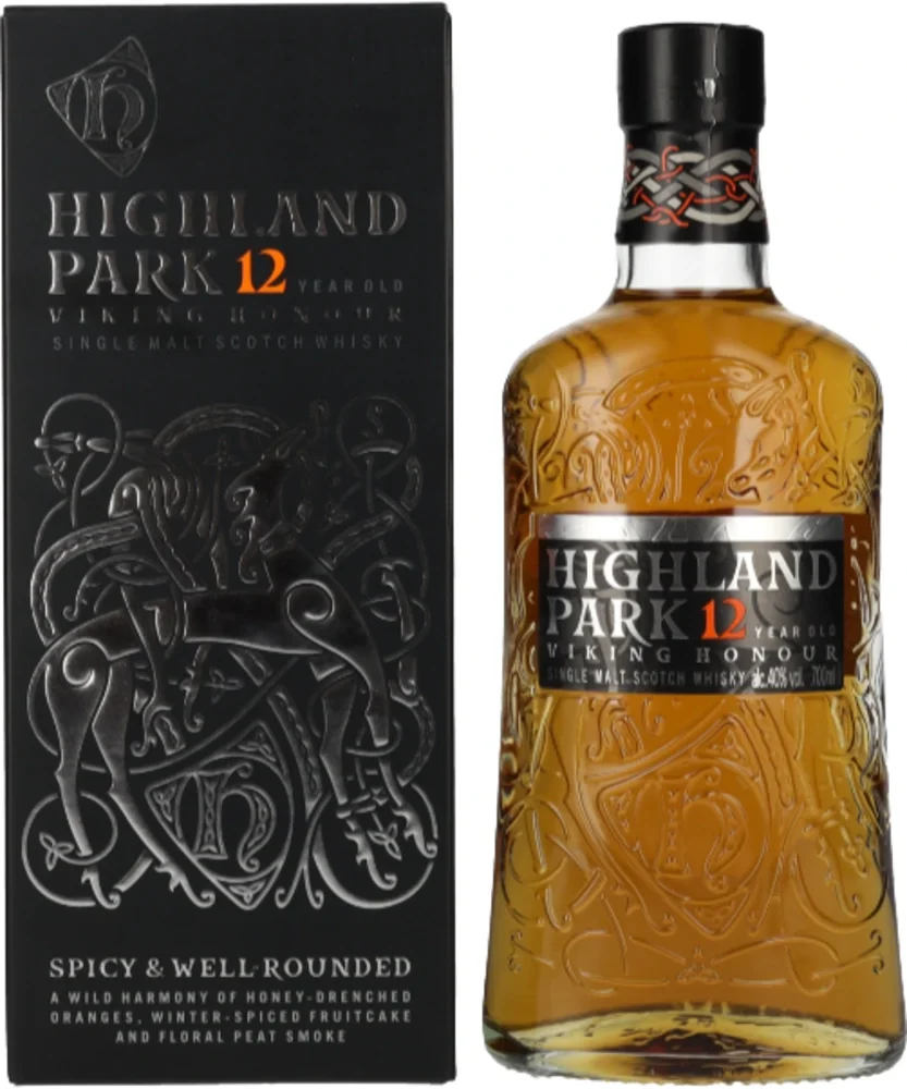 Škotski viski Highland Park 12 Viking Honour + GB 0,7 l