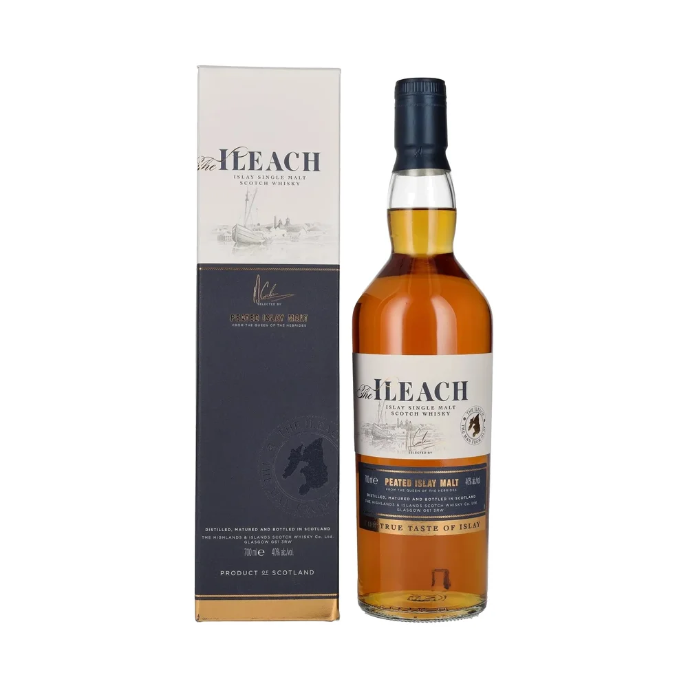 Škotski viski Ileach PEATED ISLAY MALT Islay Single Malt + GB 0,7 l