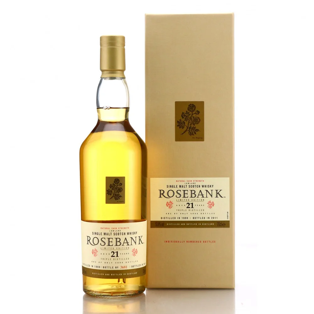 Škotski viski Rare Malts Rosebank 21 Year Old 1990 + GB 0,7 l
