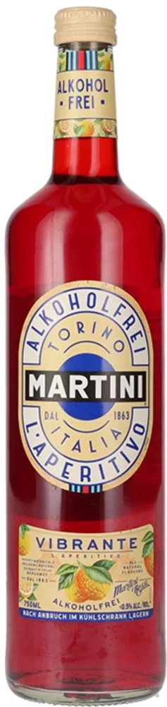 Gorki liker Martini Aperitivo Vibrante 0% alk 0,75 L