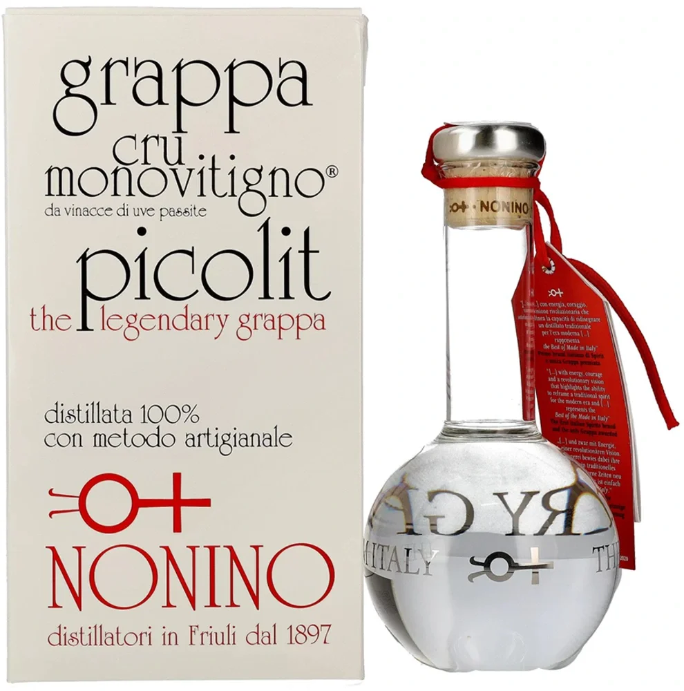 Grappa Nonino The Legendary Cru Monovitigno Picolit poklon kutija 0,5 L