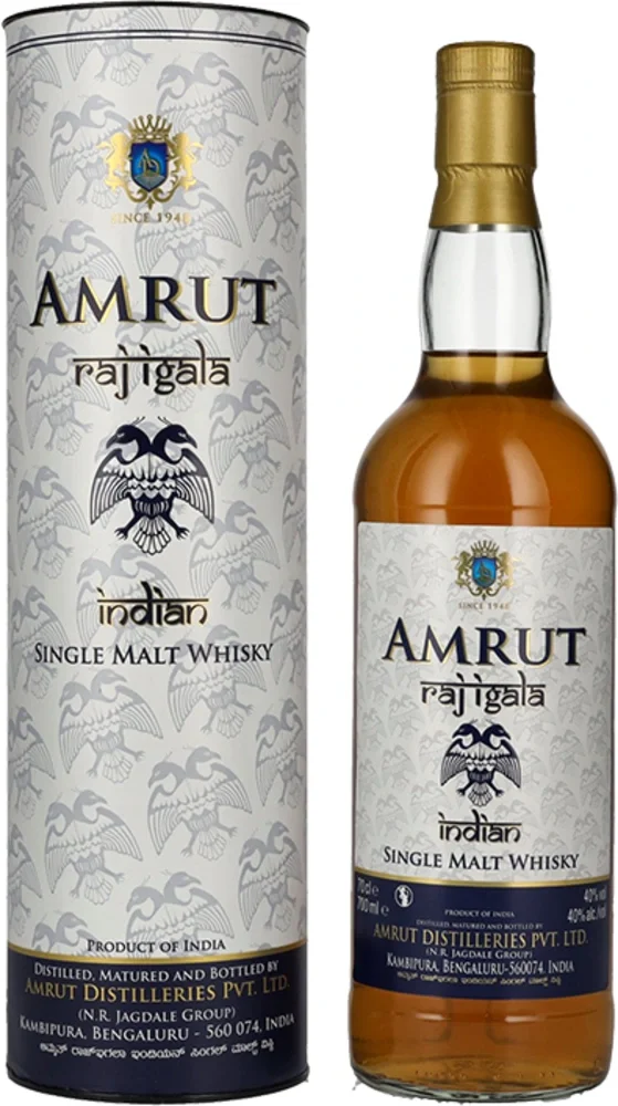 Indijski viski Amrut Raj Igala poklon kutija 0,7 L
