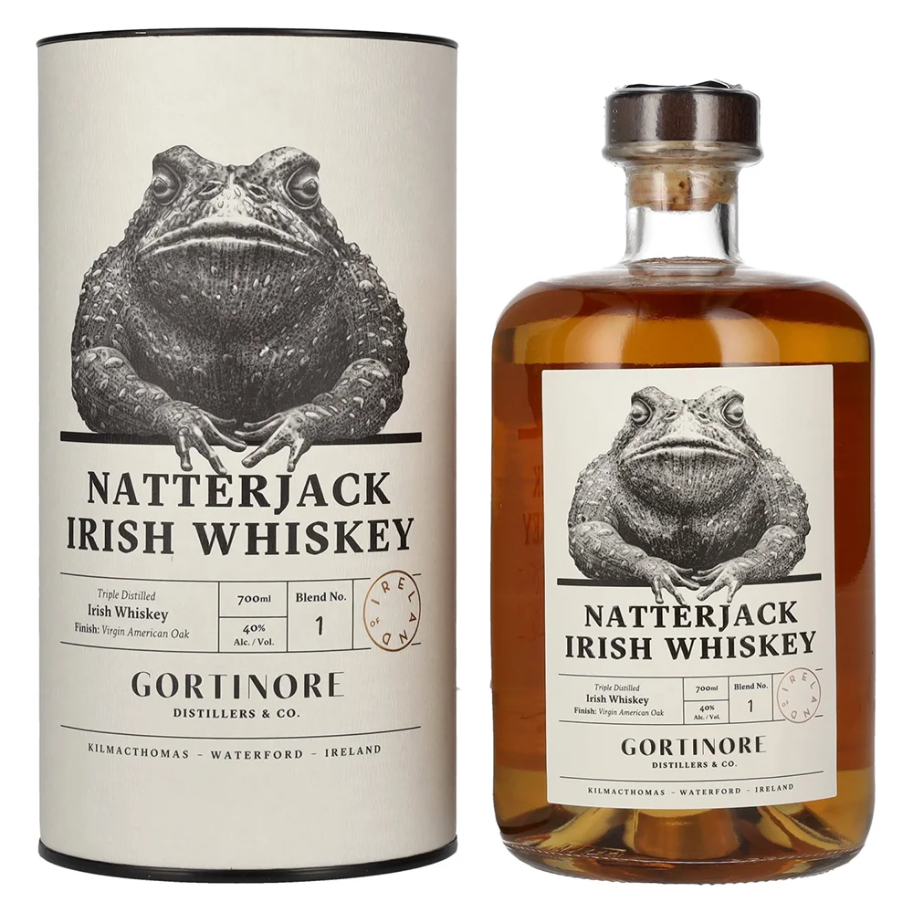 Irski viski Natterjack poklon kutija 0,7 L