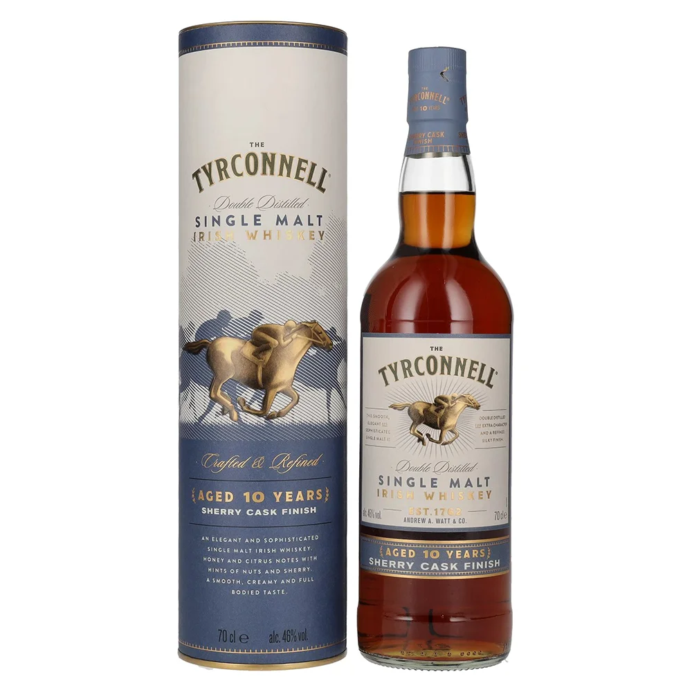 Irski viski The Tyrconnell 10 Year Old Sherry Cask Finish poklon kutija 0,7 L
