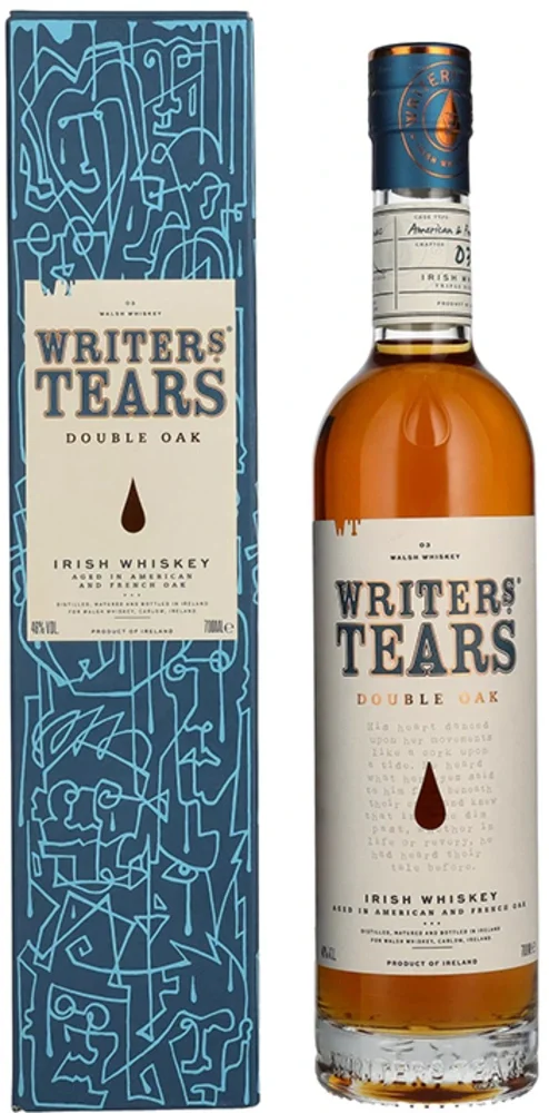 Irski viski Writers' Tears Double Oak poklon kutija 0,7 L