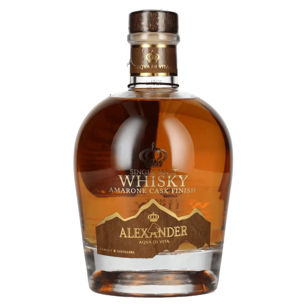 Italijanski whisky Alexander Aqva Di Vita Amarone Cask Finish Single Malt 0,7 L